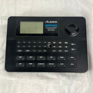 Alesis SR-16 16 Bit Stereo Drum Machine Vintage 1995 MIDI I/O Footswitch Jacks